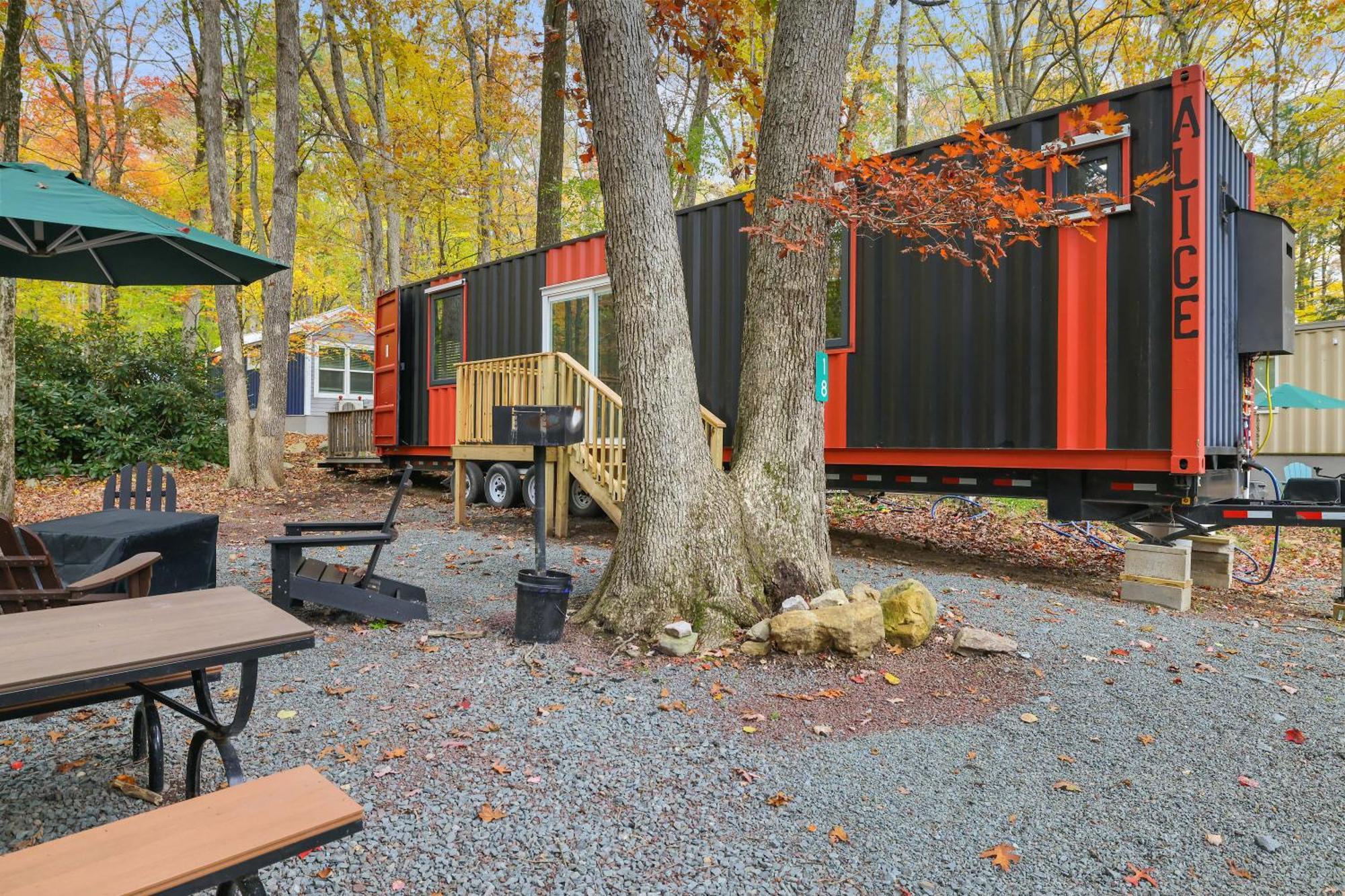 Camptel Poconos Lodging Albrightsville Ngoại thất bức ảnh